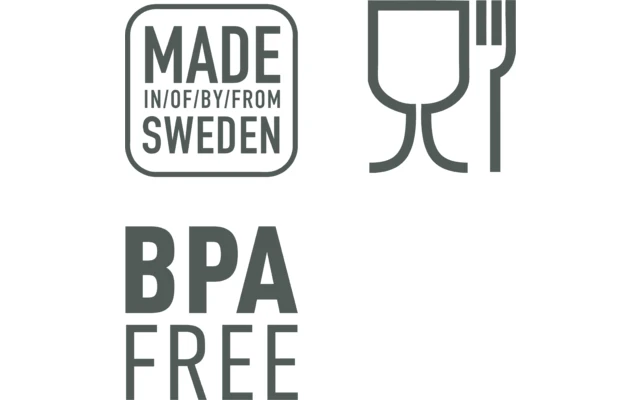 Light My Fire Spork Original Organic Cutlery Hazyblue - Imagen 6