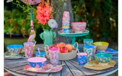 Rice Taza De Arroz De Melamina Con Estampado Sunny Days